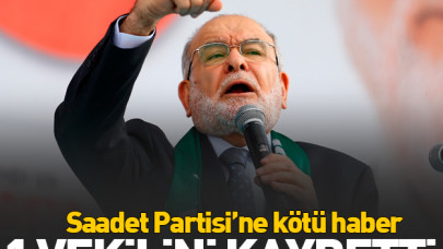 Saadet Partisi bir milletvekili kaybetti