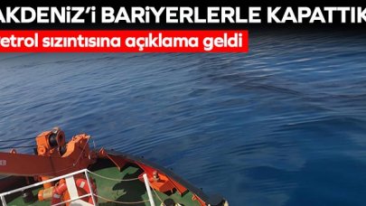Adil Karaismailoğlu: Petrol sızıntısına karşı Akdeniz'i bariyerle kapattık