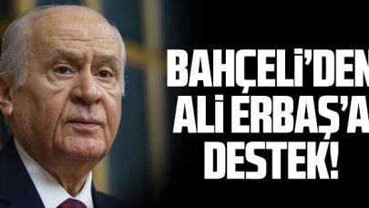 Devlet Bahçeli: Diyanet İşleri Başkanı'na desteğimiz tamdır