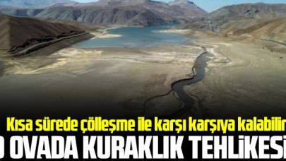 Söke Ovası'nda kuraklık tehlikesi