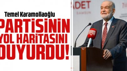 Temel Karamollaoğlu partisinin yol haritasını açıkladı