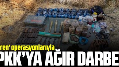 'Eren' operasyonlarında PKK'ya ağır darbe