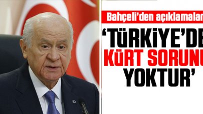 Devlet Bahçeli: Türkiye’de Kürt sorunu diye bir sorun yoktur