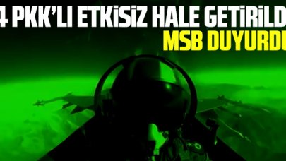 4 terörist etkisiz hale getirildi