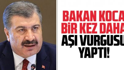 Bakan Fahrettin Koca: Biraz daha sabır, sonrası zafer