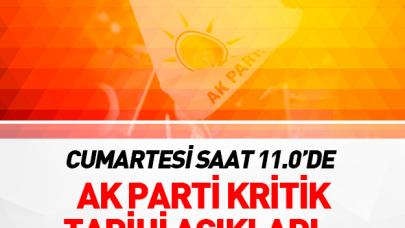Ak Parti grup toplantısı ne zaman? Açıklama geldi...
