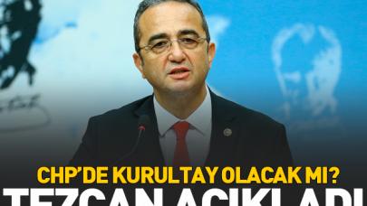 CHP'de kurultay yapılacak mı? Tezcan açıkladı
