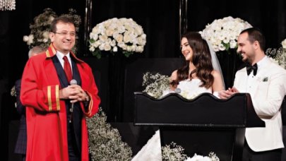 Rüya gibi bir düğünle evlendiler