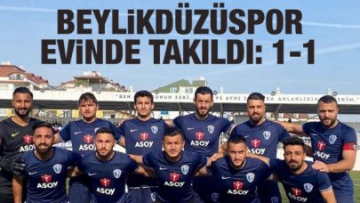 Beylikdüzüspor evinde takıldı: 1-1