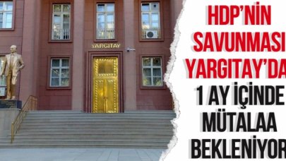 HDP'nin savunması Yargıtay'da