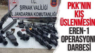 PKK’nın kış üslenmesine Eren- 1 Kış Operasyonu darbesi