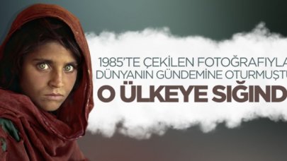 National Geographic'in kapağında yer alan Sharbat Gula İtalya'ya sığındı
