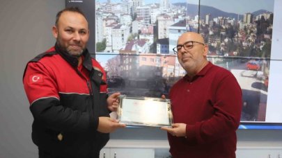 Kartal teşekkür aldı