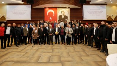 Belediyeden malzeme desteği