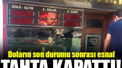 Kapalıçarşı esnafı tahta kapattı