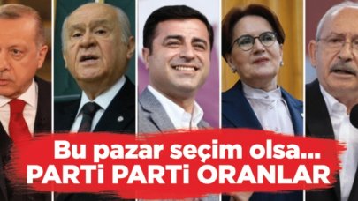 2022'nin ilk anketi açıklandı: Bu pazar seçim olsa...