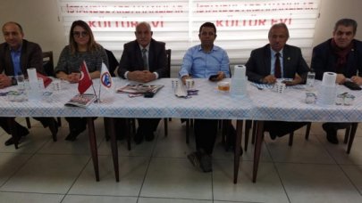 Gazetecilere kaz ikramı