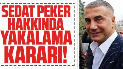 Sedat Peker hakkında yakalama kararı