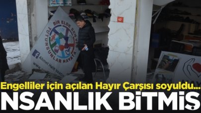 Avcılar'da Hayır Çarşısı soyuldu!