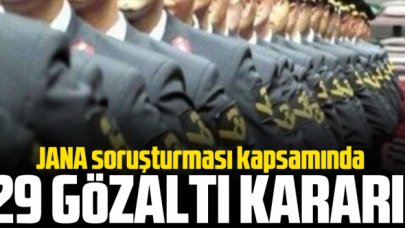 FETÖ/PDY operasyonu: 29 gözaltı kararı