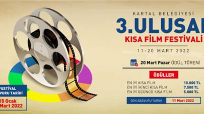 Kartal Belediyesi 3. Ulusal Kısa Film Festivali yarışmasının başvuruları başladı