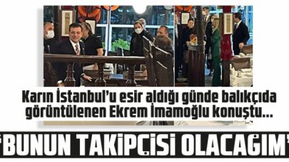 Ekrem İmamoğlu'ndan balıkçı açıklaması: Devlet imkanlarıyla...