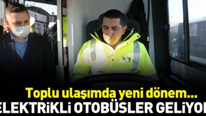İstanbul'a elektrikli otobüsler geliyor!