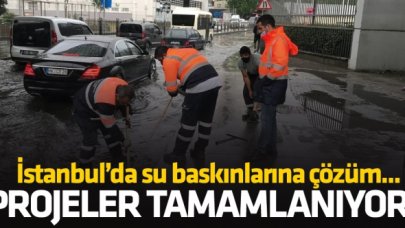 İBB'den su baskınlarına çözüm bulacak projeleri tamamlanıyor
