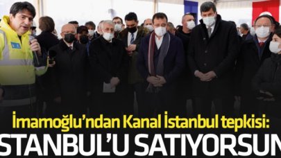 Ekrem İmamoğlu: Kimi satıyorsun? İstanbul'u satıyorsun!