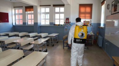 Okullarda ikinci dönem öncesi hijyen çalışmaları başladı