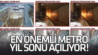 Anadolu Yakası'nın en önemli metrosu yıl sonunda açılacak