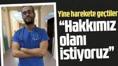 Hakkımız olanları istiyoruz!