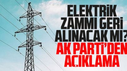 AK Partili Hamza Dağ'dan 'elektik faturası' açıklaması
