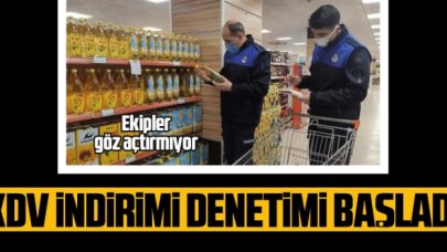 KDV indirimi denetimleri başladı