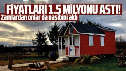 Tiny houseların fiyatı 1.5 milyon lirayı aştı