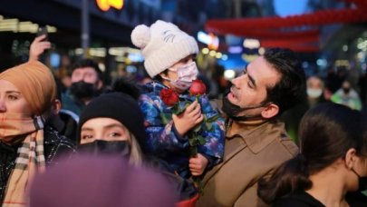 Kartal'da 14 Şubat coşkusu