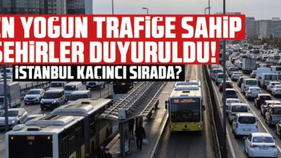 Dünyada trafiğin en yoğun olduğu şehirler açıklandı
