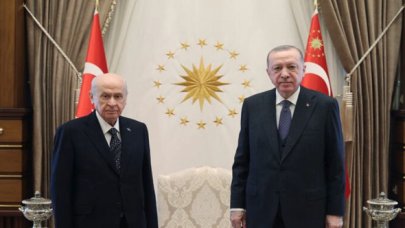 Cumhurbaşkanı Recep Tayyip Erdoğan, MHP Genel Başkanı Devlet Bahçeli ile görüştü