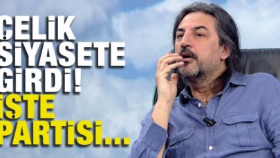 Şarkıcı Çelik Zafer Partisi'ne katıldı