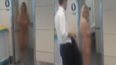 Atatürk Havalimanı'nda şok görüntü!