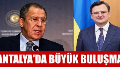 Antalya’da Rus ve Ukraynalı bakanlar bir araya gelecek