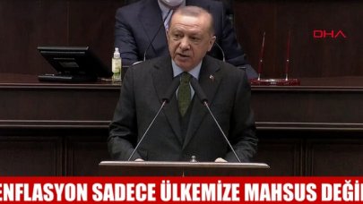 Erdoğan: Enflasyon sadece ülkemize mahsus değil
