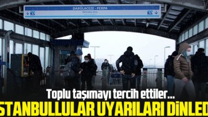 İstanbulluların tercihi toplu taşıma oldu