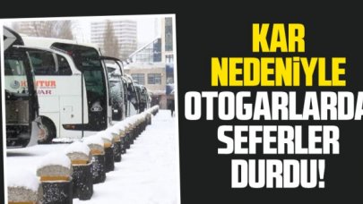 İstanbul'daki otogarlarda seferler durduruldu