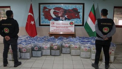 Türkiye’ye giriş yapan TIR'da 1 ton metamfetamin ele geçirildi