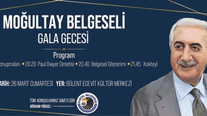 Eski bakan Mehmet Moğultay’ı anlatan belgesel filminin ilk gösterimi Kartal’da yapılacak