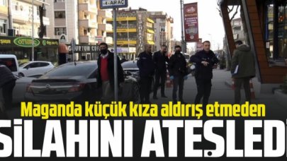 Maganda küçük kıza rağmen silahını kullandı: 1 yaralı