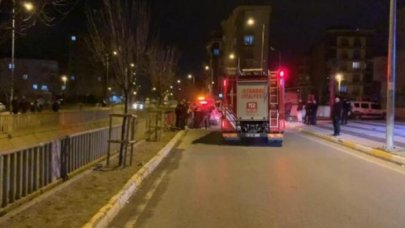 Sultanbeyli’de araç kanala uçtu: 1 yaralı