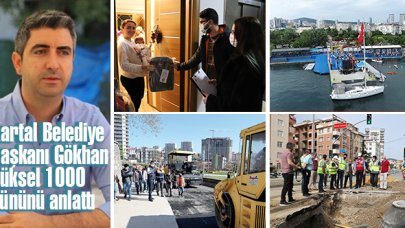 Kartal Belediye Başkanı Gökhan Yüksel, 1000 günlük icraatlarını paylaştı