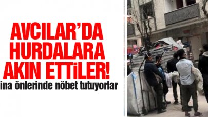 Avcılar'da hurdalara hücum